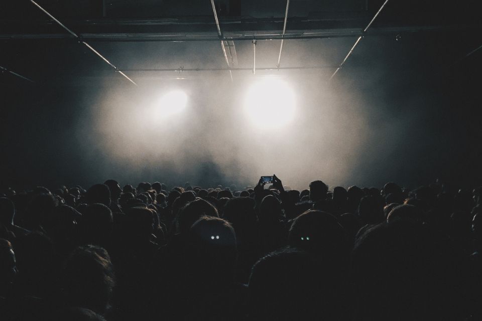 Crowd at a venue